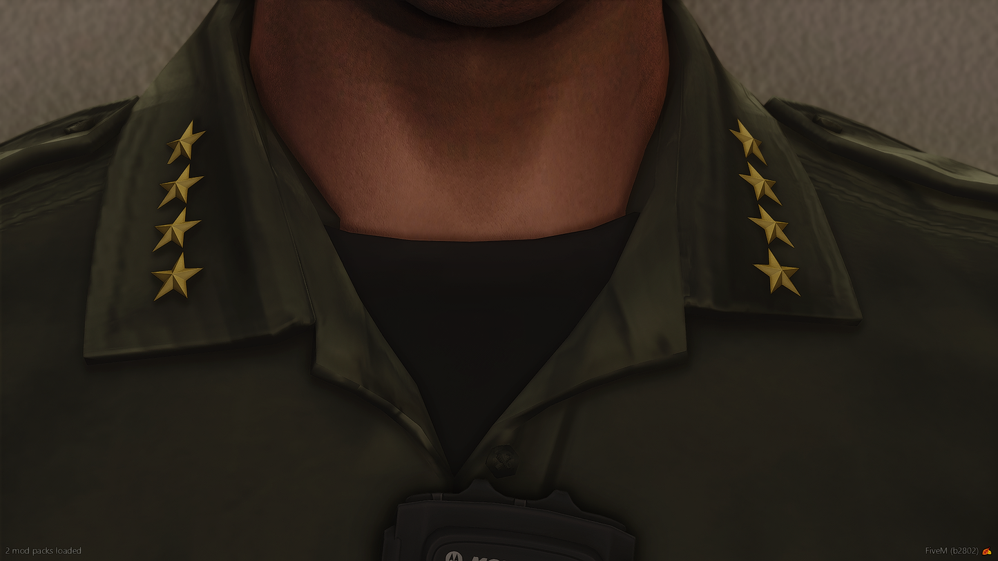 Collar & Epaulette Ranks