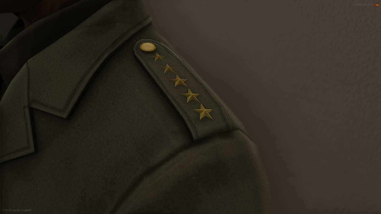 Collar & Epaulette Ranks