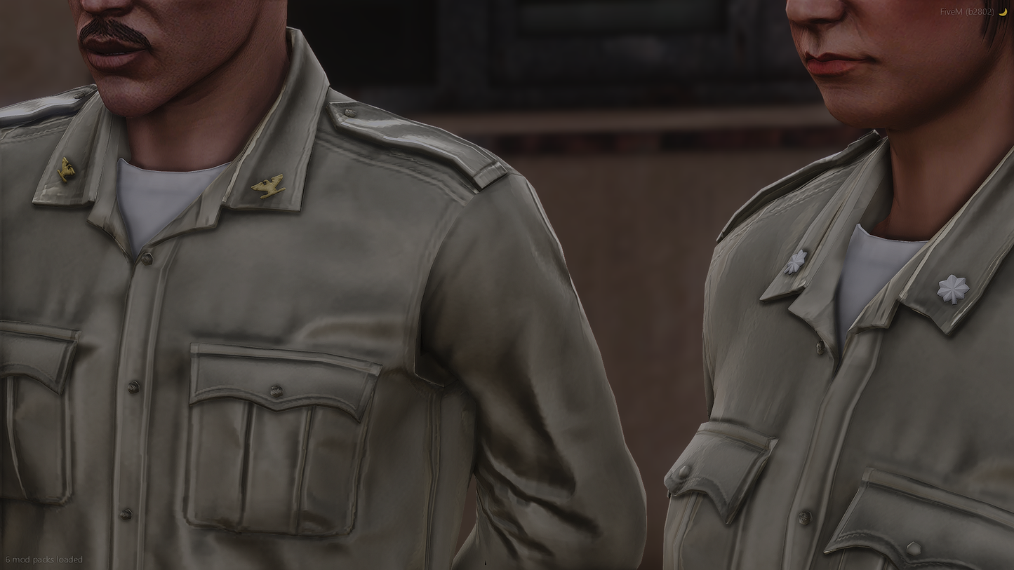 Collar & Epaulette Ranks